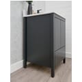 Hanleigh 24 in. Vanity with Shaker Doors in Dark Horse